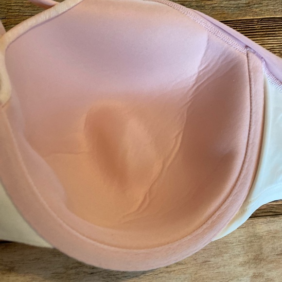 Bali Pink One U Side Smoothing Foam Underwire Bra #6548 Size 36DD - Picture 9 of 11